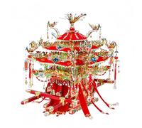 YHYQiFei Puzzle in metallo 3D con sedia e scarpe da sposa in metallo, set regalo di compleanno fai da te, decorazione creativa fatta a mano per la casa (sedia berlina da sposa)