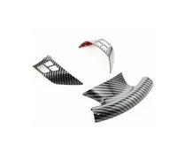 yhyttr Adesivo for rivestimento volante auto, adatto for serie 1 3 E87 E90 E92 E93 2005-2012 Accessori for auto Interni Adesivo decorativo per volante(ABS Carbon Fiber)