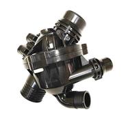 yhyttr Gruppo alloggiamento termostato refrigerante, adatto for N52 X5 X6 11537550172 parti di ricambio termostato per auto