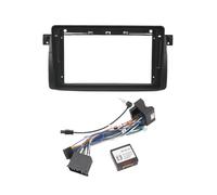 yhyttr Pannello Stereo For Auto, Adatto For BMW 3 E46 1998-2005, 9 Pollici, Radio, Lettore Android, Adattatore, Cornice, Kit pannello frontale dell'autoradio(Frame Cable Canbus)