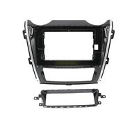 yhyttr Pannello Stereo For Auto, Adatto For DONGFENG RUIQI 6 2019 2 Din 10.1 Pollici UV Android GPS MP5 Player Head Frame NERO pannello frontale dell'autoradio
