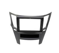 yhyttr Pannello Stereo For Auto Adatto Subaru, Outback Legacy 2009-2014, 9 Pollici, Kit Mascherina Autoradio, Lettore Audio DVD pannello frontale dell'autoradio(LHD-black)
