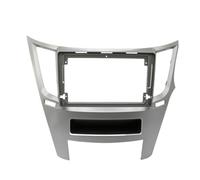 yhyttr Pannello Stereo For Auto Adatto Subaru, Outback Legacy 2009-2014, 9 Pollici, Kit Mascherina Autoradio, Lettore Audio DVD pannello frontale dell'autoradio(RHD-grey)