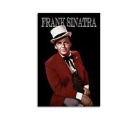 YHZCSCDXY Poster su tela con copertina musicale di Frank Sinatra, decorazione artistica da parete per camera da letto, 40 x 60 cm, senza cornice