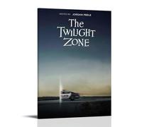 YHZCSCDXY Poster su tela con motivo The Twilight Zone Modern Classics Movies TV Series, decorazione artistica da parete per camera da letto, 30 x 45 cm, con cornice