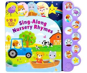 Yi-Hsuan Wu 10-Button Sounds: Sing-Along Nursery Rhymes (Libro di cartone)