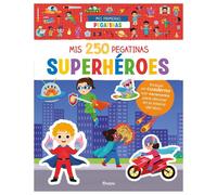 Yi-Hsuan Wu Mis 250 pegatinas de superhéroes (Tascabile)