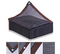 Yi Wanle - Rete ombreggiante nera 50% 55% resistente ai raggi UV per serra, giardino, piante, fiori, cucce per animali domestici, soluzione traspirante per esterni