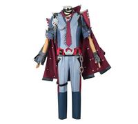 YIAIU Costume cosplay Anime Klee Hutao Genshin Impact Tutti i personaggi Cosplay Uniforme Set Halloween Party Outfit, Wriothesley, Small