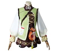 YIAIU Costume cosplay Anime Klee Hutao Genshin Impact Tutti i personaggi Cosplay Uniforme Set Halloween Party Outfit, Yaoyao, Large