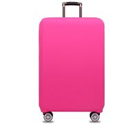 YianBestja Monocromatico Elastico Custodia Protettiva Valigia Copertura Bagagli di Viaggio Valigia Custodia Protettiva Adatta 18-32 Pollici Bagagli, rosa, XL