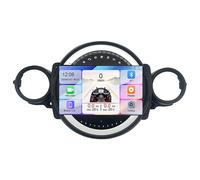 YIANKWY Android 15 2 DIN Autoradio 9 Pollici Touch Screen Stereo Auto per BMW Mini 2007 Lettore MP5 con Bluetooth CarPlay e Android Auto/FM AM RDS Radio/Controllo del Volante,4CoreWifi4G+64G