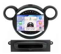 YIANKWY Android 15 2 DIN Autoradio 9 Pollici Touch Screen Stereo Auto per BMW Mini 2012 Lettore MP5 con Bluetooth CarPlay e Android Auto/FM AM RDS Radio/Controllo del Volante,8Core4G+WiFi4G+64G