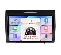 YIANKWY Android 15 2 DIN Autoradio 9 Pollici Touch Screen Stereo Auto per SLK 200 Kompressor 2010 Lettore MP5 con Bluetooth CarPlay e Android Auto/FM AM RDS Radio/Controllo del Volante