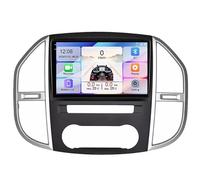 YIANKWY Android 15 2 DIN Autoradio 9 Pollici Touch Screen Stereo Auto per W447 Vito 3 2014-2020 Lettore MP5 con Bluetooth CarPlay e Android Auto/FM AM RDS Radio/Controllo del Volante
