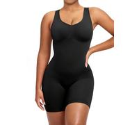 YIANNA Body Contenitivo Modellante Donna Pancia Piatta Bodysuit Snellente Intimo Dimagrante Shapewear Guaina Contenitiva Corsetto Nero S/M 5310