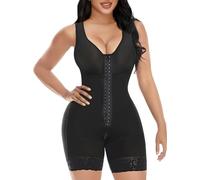 YIANNA Body Modellante Donna Pancera Contenitiva Guaina Modellante Contenitivo Intimo Snellente Fajas Shapewear Bodysuit Colombianas Nero XS 7275