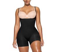 YIANNA Body Modellante Donna Pancia Piatta Contenitivo Snellente Intimo Bodysuit Shapewear Guaina Senza Cuciture Nero 4XL/5XL 5258
