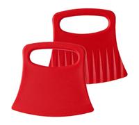 Yianyal Affettatrice accartocciata, taglio ondulato | Affettatrice ondulata di carota,2 x strumento da taglio per sapone di patate, utensili da taglio ondulati multifunzionali per tagliare le mele