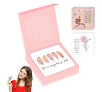 Yianyal Biglietti di affermazione, carte di consapevolezza | Biglietti di incoraggiamento Belle carte ispiratrici, affermazioni quotidiane, carte spirituali positive uniche per donne, amici