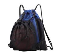 Yianyal Borsa da ginnastica pieghevole per lo zaino da calcio, zaino da basket per ragazzi | Basketball Training Gym Sack | Nylon Material Sports Ball Bag per campeggio, yoga, escursioni e altre