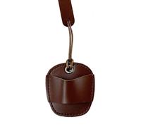 Yianyal Cinghia per occhiali, supporto per lenti in pelle | Clip per occhiali sottili riutilizzabili,Accessori da viaggio portatili, maniche per occhiali leggeri per uomini, donne, marrone, Se référer