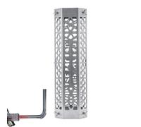 Yianyal Copertura per in rete anti-scottatura, copertura per per esterni | Coperchio per rimovibile diviso, coperture per caminetti esterni, scudo per caminetti