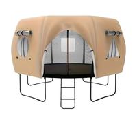 Yianyal Copertura per tetto in trampolino | Protezione contro il sole all'aperto - Tenda di protezione solare per esterni 4,2 m per giochi