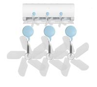 Yianyal Deflettore per Condizionatore Finestra | Albe di Sterzo Regolabili a 360 Gradi | 3 Pezzi Deflettore Anti-Soffiaggio Diretto Ventilazione Casa Camera Cucina