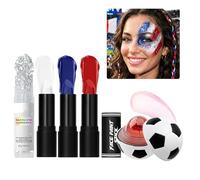 Yianyal Glitter Capelli,Glitter Capelli Lunga Durata - Stick Pittura Viso - Per Adolescenti Adulti Festeggiatori Sportivi Eventi A Tema Vacanze Feste Festival, Festival Musicali Carnevale