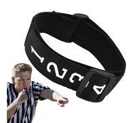 Yianyal Indicatore giù 'arbitro di calcio, Indicatore giù dei braccialetti di calcio - Marcatore da calcio in nylon | per partite sportive, indicatore per arbitro, clip laterale scorrevole