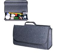 Yianyal Organizzatore del bagagliaio per auto, borsa organizer per bagagliaio auto, tasca organizzativa del tronco automobilistico, borsa portaoggetti per auto di grande capacità per i viaggi,