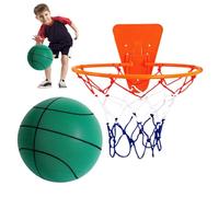 Yianyal Pallacanestro senza colpo sicuro, Pallacanestro Silenzioso, Pallina da allenamento silenziosa, Pallacanestro senza colpo sicuro per l'allenamento in sala Un gioco tranquillo a casa per