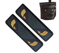 Yianyal Patch per vestiti, toppe per abbigliamento - Appliques per l'occhio di serpente per abbigliamento | Set di 2 adesivi per badge per giacca adesiva, applique riflettente per borse