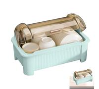 Yianyal Scolapiatti da cucina, scolapiatti con scolapiatti e scolapiatti stabile, multistrato sicuro, scolapiatti per stoviglie regolabile, salvaspazio, per lavello da bancone della cucina