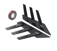 Yianyal Scoop del finestrino laterale posteriore, Coperchio Trim ala laterale - Deflettori di riduzione del Rumore del Vento Automobile,Accessori DEFLETTORE ESTERNO Automobile, VERITORE DI