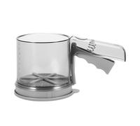 Yianyal Setaccio per Farina,Acciaio Inossidabile Setaccio Manuale - Semiautomatico Doppio Strato Zucchero | Utensile da Cucina per Zucchero Torte Cottura