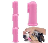 Yianyal Spazzolino da dito per la pulizia dei denti del cane, spazzolino da denti per cani - Spazzolino da denti in silicone per animali domestici | Spazzolino per dita morbido per cani, spazzolino da