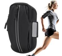 Yianyal Supporto per telefono per l'esecuzione della Banda del Braccio - Carriera del telefono riutilizzabile | Forniture di allenamento multifunzionali, Borsa chiave portatile per le attività