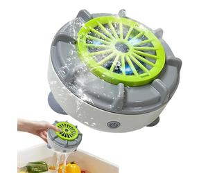 Yianyal Vaschetta Lavatrice Frutta, Pulitore di Frutta e Verdura Portatile, Pulitore Elettrico Automatico per Cucina Uso Quotidiano Preparazione Pasto Lavaggio Insalata Bacche