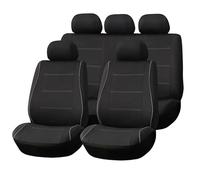 YIBAJIO Auto Set Coprisedili, per Alfa Romeo 147 156 166 Giulia Giulietta Mito Stelvio in Pelle PU Impermeabile Fodere Anteriori E Posteriori Auto Accessori,A