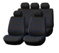YIBAJIO Auto Set Coprisedili, per Seat Leon MK2 Leon Mk3 Leon 1 Leon 2 Leon 3 Leon in Pelle PU Impermeabile Fodere Anteriori E Posteriori Auto Accessori,C