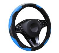 YIBAJIO Coprivolante Auto, per Ford Tourneo Courier 2024 2025 Durevoli Copristerzo Auto Antiscivolo Interni Accessori Volante Protezione Facile installare,A 37cm-39cm