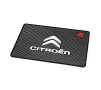 YIBAJIO Tappetini Antiscivolo Cruscotto Auto per Citroen C3 2002-2009 Accessori Interni con Stemma Antiscivolo Telefono Cellulare,B