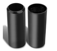 YIBEICO Confezione da 2 copribatteria di ricambio per microfono wireless Shure BLX24/PG58, SM58, Beta58A, facile da installare per trasmettitore microfono wireless, materiale ABS resistente