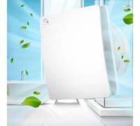 YIBONIKA Ventilatore da Bagno 100mm con Sensore Umidità e Timer, Silenzioso ≤34dB, Valvola Antiritorno, Portata 95m³/h - Installazione Parete/Soffitto/Finestra