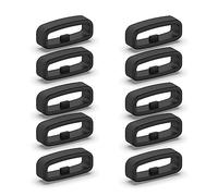 YIBOZI 10 Pezzi di Anello di Fissaggio in Silicone 18mm/20mm/22mm, Cinturino per Smartwatch, Supporto per Cinturino, Anello di Fissaggio per Polso, Accessorio di Ricambio