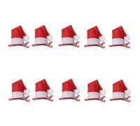 YIBOZI 10 pezzi di tessuto per capelli per la festa di Natale dei bambini