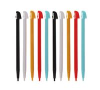 YIBOZI 10 Pezzi/lotto Muticolor Videogioco Palmare per Touch Stylus Pen Sensibile Per Wii U WIIU GamePad Alta Sensiti Plastica per Touch Screen Stylus Penne