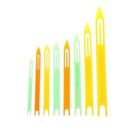 YIBOZI 8 pezzi rete da pesca ago riparazione rete linea strumento Shuttles Net Repair ago plastica Shuttles rammendo strumento di tessitura